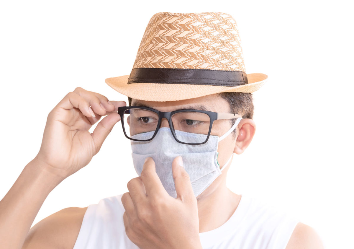 No es evidente llevar gafas cuando nos toca llevar mascarilla